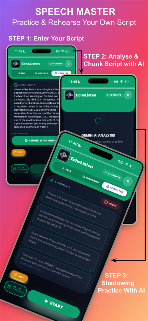 App Store Screen Maker Speech Master Frame Mockup